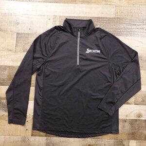 Sunice Tobey UltraliteFX Stretch Half-Zip Pullover Men’s Large Black Golf Layer